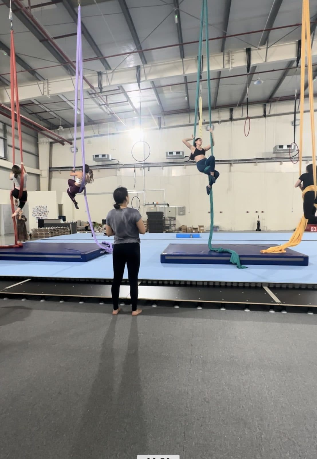Aerial training hall